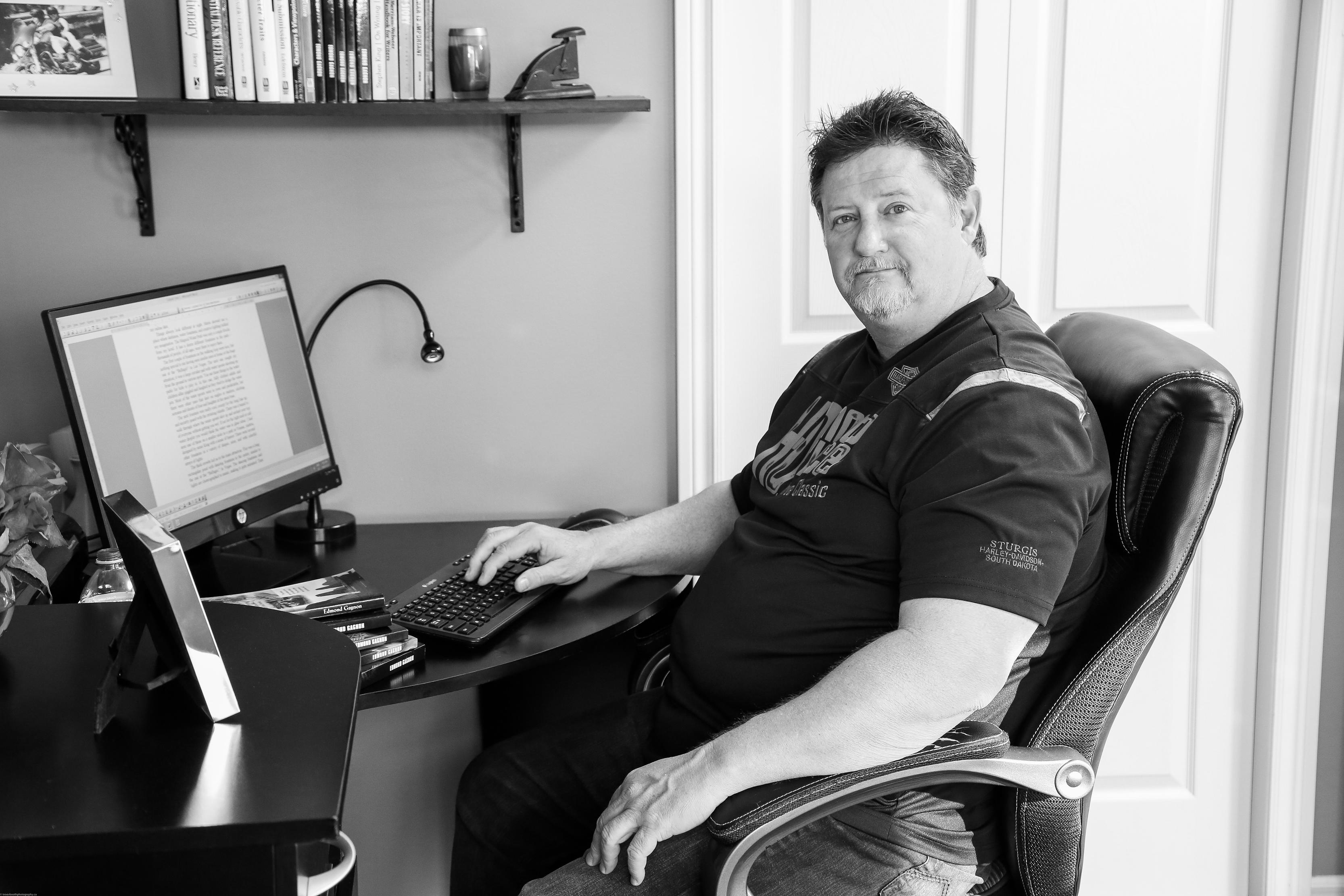 Author Edmond Gagnon